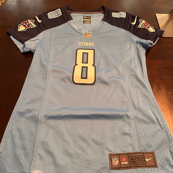 NFL Tops - NFL On Field Light Blue and Dark Blue Jersey